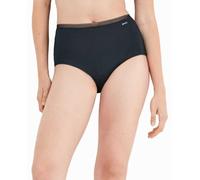 GISELA - Braguita Alta Extraplana Modal Lenzing, Aporta Comodidad por su Material Suave, Corte Alto, Galón de Encaje en la Cintura, Diseño Invisible