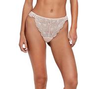 GISELA - Braguita Brasileña en Tejido de Encaje, Ropa Interior, Bordado de Flores, Parte Trasera Lisa, Aporta Sensualidad y Comodidad, Poliéster