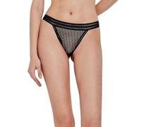 GISELA Braguita brasileña en Tejido Jacquard de Tul con transparien