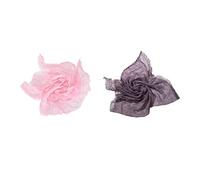 GISELA D 2 Pack de 2 servilletas de gasa para fotografía de productos alimenticios de mesa, plano de fondo de papel para estudio fotográfico (Fuchsia+rosa)