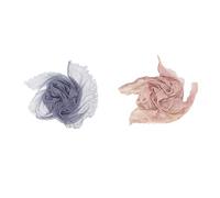 GISELA D Paquete de 2 servilletas de gasa para fotografía de productos alimenticios de mesa, fondo plano de papel para estudio fotográfico (Bluepurple+Cameo)