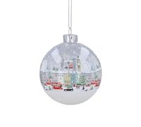 Gisela Graham Bola de bola blanca con escena de Londres