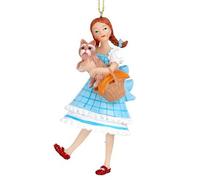 Gisela Graham Decoración navideña de resina Dorothy & Toto