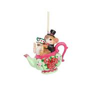Gisela Graham : Dormouse in a Teacup Decoration