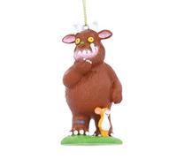 Gisela Graham Gruffalo and Mouse - Decoración colgante para árbol de Navidad, resina