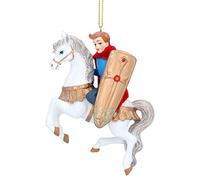 Gisela Graham Príncipe Encantador en un Caballo Decoración de árbol colgante de Navidad