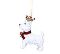 Gisela Graham West Highland Terrier Westie - Decoracin navidea para colgar