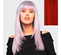 Gisela Mayer Peluca de pelo sintético Energy Club Rojo fuego