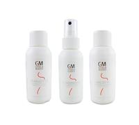 Gisela Mayer Pelucas Set de Viaje | Champú | Balm | Condtioner | Kit de cuidado de viaje | Aeropuerto probado