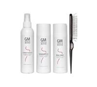 Gisela Mayer - Set de cuidado de pelucas de pelo sintético, champú de 200 ml, bálsamo de 200 ml y acondicionador de 200 ml