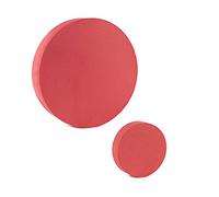 Gisela - Set de espuma roja para exhibición de productos, accesorios, joyas, cosméticos, modelo, perfumein y baratijas en accesorios de fotografía, perfecto para hacer tu producto sobre (2 unidades)
