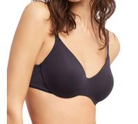 GISELA Sujetador Capacidad sin Foam Microfibra reciclada (95D, Negro)