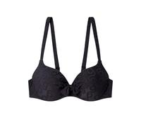 GISELA Top Bikini Capacidad en Tejido Jacquard geométrico