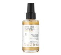 GISÈLE DENIS - Aceite Seco Multifunción Magic Glow 100 ml, Efecto Iluminador, Propiedades Calmantes y Antiinflamatorias, Elasticidad e Hidratación, con Bisabolol, Aceite de Almendras y Vitamina E