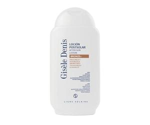 GISÈLE DENIS - Aftersun Bronze +, 200 ml, Crema Cuerpo, Cuidado de la Piel, Loción Reparadora Postsolar, con Inositol, Caviar Verde, Urea y Manteca de Karité, Nutre, Hidrata y Repara la Piel