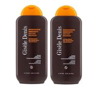 GISÈLE DENIS - Pack Bronceador Inmediato 2 x 400 ml, Bronceador en Crema, Acelerador del Bronceado, Bronceador Solar con Extracto de Zanahoria, Intensificador y Potenciador, Bronceador Corporal