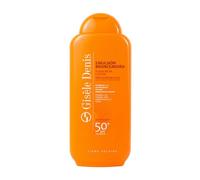 GISÈLE DENIS - Protector Solar, 400 ml, Protección FPS50+, Emulsión Bronceadora, Cuidado de Piel, Crema Solar, Hidrata la Piel, Resistente al Agua, para Uso Diario, Previene Manchas y Arrugas