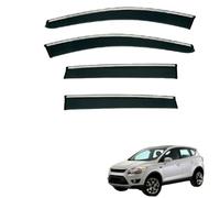 Gisltv 4 PC Auto deflectores, para Ford Kuga MK1-C394 2008-2012 Impermeable y a Prueba de Viento Lluvia Ventanas Coche Deflector Viento Accesorios
