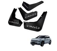 Gisltv 4 Piezas Coche Guardabarros, para Lynk & Co 01 2021-2024 Antisalpicaduras Impermeable Resistente al Desgaste Salpicaduras Accesorios,A