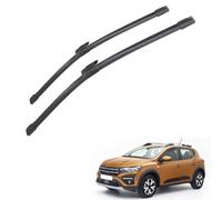 Gisltv Auto limpiaparabrisas Delantero, para Dacia Sandero 3 2020-2024 Resistente Agua y al Polvo Escobilla Coche Durable Piezas de Repuesto