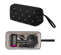 GISMTR Bolsa de viaje para secador de pelo Shark Flexstyle Dyson Airwrap impermeable, a prueba de polvo, organizador de viaje para secador de pelo Revlon Styler, Negro -, Lindo