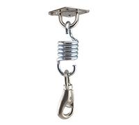 Gisoanudt - giratorios para sillas giratorias para hamacas, kit de accesorios de asiento suspendido de acero inoxidable para techo/interior y exterior