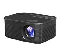 Gisoanudt Proyector 1920x1080P T11 Proyector doméstico multifuncional mini portátil misma versión de pantalla proyector enchufe UE