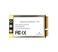 Gisoanudt WLE600VX Doble Banda 2.4GHz 5GHz 802.11ac/Abgn Mini Tarjeta PCI Express MIMO 2x2 Wave 1 Módulo de Tarjeta WiFi Atheros QCA9882