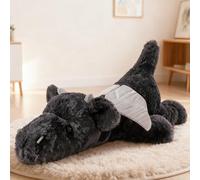 Gisqis Grande Peluche Dragon Adorable Dragon Juguete de Peluche 50 CM | Lindos dragon peluche, realistas & suaves, regalos para cumpleaños infantiles y ocasiones especiales, decoración interior
