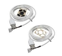 Gissroys 1 juego de cables de ratón USB duraderos y pies para G102 Gaming, piezas de repuesto, accesorios de reparación, cable USB