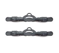 Gissroys 1 par de correas de aleta de repuesto para natación, hebilla de aleta subacuática, cinturón ajustable con hebillas de liberación rápida, hebilla de aletas de esnórquel submarino