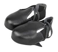 Gissroys 1 par de fundas de zapatos de seguridad con puntera de acero para protección adicional de los pies en talleres y zapatos de seguridad del sector de la construcción