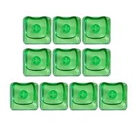 Gissroys 10 piezas X llaves maestras durabilidad para teclados mecánicos retrocesos transparentes construcción PC personalizable teclado mecánico tapas de teclado