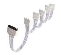 Gissroys 15pin Satas Macho A 5 Hembra Cable Divisor De Alimentación Para Optimizar HDD Y Opticals Unidad Usando Cable Caso Del Ordenador
