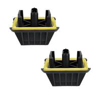 Gissroys 1pc/2pcs Point Pad Debajo del Coche Soporte Almohadilla Elevador Para Elevador de Vehículos Goma 51719448471 Herramienta de Mantenimiento Automotriz