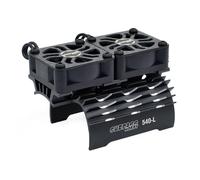 Gissroys 28/29 mm Hobby Control remoto Motor Ventilador sin escobillas Motor Radiador Control remoto Disipador de calor del coche