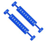 Gissroys 2pcs 10 números puntuación puntuación contador tabla fútbol contador puntuaciones guardián para tabla de fútbol estándar Foosball