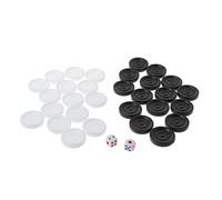 Gissroys 30pcs/Set Children's Educational Strategy Toy Juguetes Negro Blanco Western Backgammon Development Niños Habilidad Regalos Niños Volar Juego De Tablero De Ajedrez