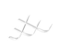 Gissroys Acrílico Hockey Puck Display Stand Collectible Figure Stand Hockey Puck Display Case 6 Ranuras Fácil de Instalar