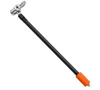 Gissroys Adaptador de inflador de neumáticos de alto flujo con cerraduras seguras, adaptador de alimento de aire para bicicleta, accesorios de bomba de aire de liberación rápida, adaptador de válvula