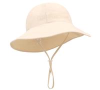 Gissroys Ajustable Bebé Sunhat Para 6-12 Meses Bebés Con Protección Solar, beige, Talla única