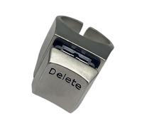 Gissroys Anillos de teclado únicos con estilos elegantes mate hechos de materiales de aleación resistentes para personas creativas, accesorio de dedo de moda, talla única, como se describe, como se