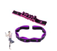 Gissroys Banda de resistencia ergonómica de 8 secciones para danza, cinturón de estiramiento, correa de ejercicio con número, fácil de usar, banda de resistencia
