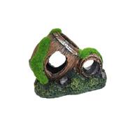 Gissroys Barriles Decorativos Fuera Escondite Para Camarones De Pescado Seguro Hábitats Casa Tanque de Peces Paisaje Accesorios Acuarios Refugio Acuarios Mostrar Accesorios