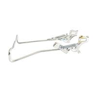 Gissroys Bicicletas doble kickstand bicicleta soporte de montaje trasero para bicicleta de carretera doble kickstand estacionamiento soporte plegable