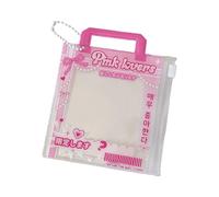 Gissroys Bolsa de almacenamiento pequeña contemporánea para tarjetas joyas llaves con patrones alegres estuche de fotos funda decorativa, a