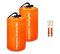 Gissroys Bolsa de dormir de tipo pesado con aislamiento impermeable para condiciones extremas de frío, supervivencia, bolsa de dormir impermeable