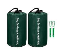 Gissroys Bolsa de dormir de tipo pesado con aislamiento impermeable para condiciones extremas de frío, supervivencia, bolsa de dormir impermeable