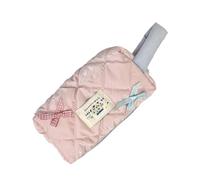 Gissroys Bolsa de lápices de gran capacidad con bonitos arcos para lápices, bolsa de dibujos animados, bolsa de maquillaje, suministros de oficina escolar, gran capacidad, lápiz de dibujos animados