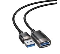 Gissroys Cable de extensión USB 2.0 para cámara web, ratón de teléfono, teclado, impresora, disco duro, auriculares, cable de expansión USB, extensor